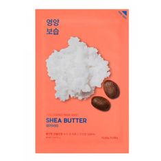 Holika Holika Vyživující plátýnková maska s bambuckým máslem Shea Butter (Pure Essence Mask Sheet) 23 ml