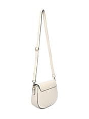 Carla Ferreri Dámská kožená crossbody kabelka CF1885 Beige