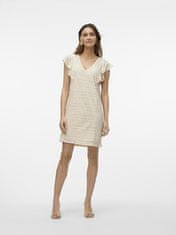 Vero Moda Dámské šaty VMMAYA Regular Fit 10304459 Birch (Velikost L)