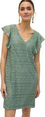 Vero Moda Dámské šaty VMMAYA Regular Fit 10304459 Hedge Green (Velikost XS)