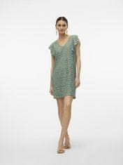 Vero Moda Dámské šaty VMMAYA Regular Fit 10304459 Hedge Green (Velikost XS)