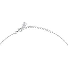 La Petite Story Něžný stříbrný náhrdelník srdce se zirkony Silver LPS10AWV12