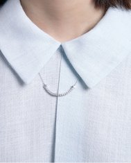 Viceroy Stříbrný dámský náhrdelník se zirkony Trend 13206C000-30