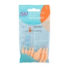 Tepe TePe - Interdental Brush Extra Soft (0.45 mm orange 8 pcs) - Very fine interdental brushes 8.0ks 