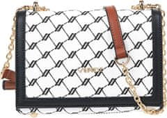 Verde Dámská crossbody kabelka 16-7354 black/white