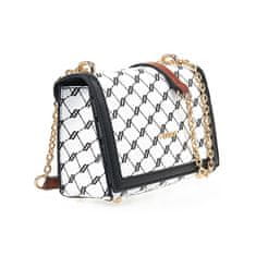 Verde Dámská crossbody kabelka 16-7354 black/white