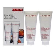 Clarins Sada péče o ruce Hand and Nail Treatment Duo