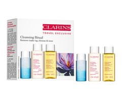 Clarins Dárková sada čisticí pleťové péče Clensing Ritual (Remove Make-up, Cleanse & Tone)