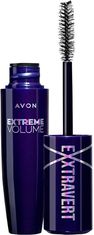 Avon Objemová řasenka Exxtravert Extra Volume 9,5 ml (Odstín Blackest Black)