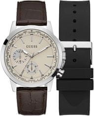 Guess Dárkový set Spec + náhradní řemínek GW0664G1