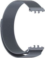 4wrist Řemínek pro Samsung Fit 3 - Milanese Loop Grey