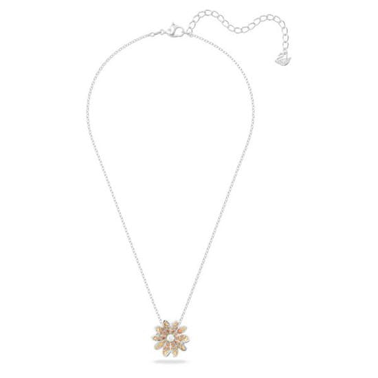 Swarovski Květinový náhrdelník s krystaly Eternal Flower 5642867
