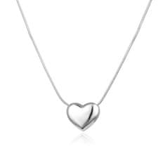 Něžný stříbrný náhrdelník Srdce AGS1575/47