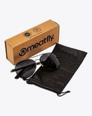 MEATFLY Polarizační brýle AVIATOR Black