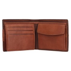 Lagen Pánská kožená peněženka 15195 BRN/TAN