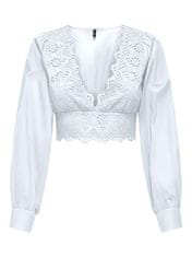 ONLY Dámský top ONLLOU Regular Fit 15313170 Bright White (Velikost S)