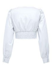 ONLY Dámský top ONLLOU Regular Fit 15313170 Bright White (Velikost S)