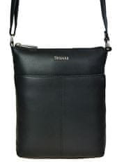 Dámská kožená crossbody kabelka 7001 Black