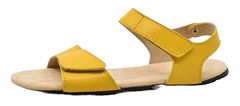 Dámská barefoot vycházková obuv Belita žlutá (Velikost 42)