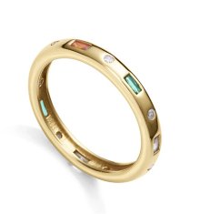 Viceroy Stylový pozlacený prsten se zirkony Elegant 13208A014-39 (Obvod 54 mm)