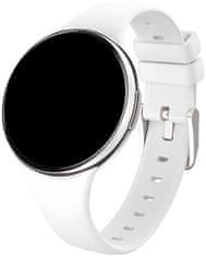 Wotchi AMOLED Smartwatch DM75 – Silver – White