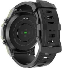 Wotchi AMOLED Smartwatch DM55 – Green - Black