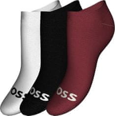 Hugo Boss 3 PACK - dámské ponožky BOSS 50502073-961 (Velikost 35-38)