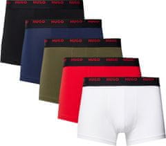 Hugo Boss 5 PACK - pánské boxerky HUGO 50479944-980 (Velikost M)