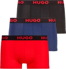 Hugo Boss 3 PACK - pánské boxerky HUGO 50496723-982 (Velikost M)