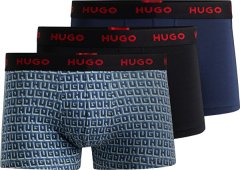 Hugo Boss 3 PACK - pánské boxerky HUGO 50517894-975 (Velikost M)