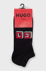 Hugo Boss 3 PACK - pánské ponožky HUGO 50518576-100 (Velikost 39-42)