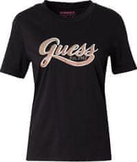 Guess Dámské triko Regular Fit W4YI09JA914-JBLK (Velikost S)