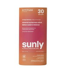 Attitude Minerální ochranná tyčinka na tělo Orange Blossom SPF 30 Sunly (Mineral Sunscreen Stick) 60 g