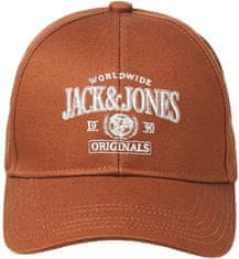 Jack&Jones Pánská kšiltovka JACTRUE 12263304 Copper Brown