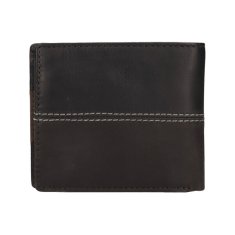 Lagen Pánská kožená peněženka 15195 BLK/GREY