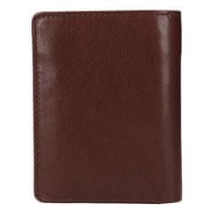 Lagen Pánská kožená peněženka LG-7658 BRN