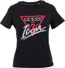 Guess Dámské triko Regular Fit W4YI32I3Z14-JBLK (Velikost M)