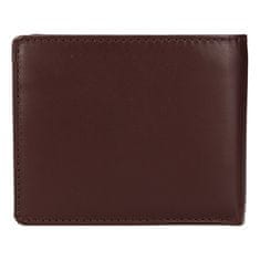 Lagen Pánská kožená peněženka LG-7655 BRN