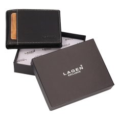 Lagen Pánská kožená peněženka 25070222 BLK