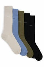 Hugo Boss 5 PACK - pánské ponožky BOSS 50503575-970 (Velikost 39-42)
