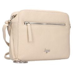 Lagen Dámská kožená crossbody kabelka BLC-23/2627 OFF WHITE