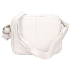 Lagen Dámská kožená crossbody kabelka BLC-23/2153 WHITE