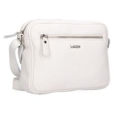 Lagen Dámská kožená crossbody kabelka BLC-23/2153 WHITE