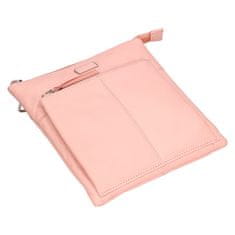 Lagen Dámská kožená crossbody kabelka BLC-4594-20 L.PINK