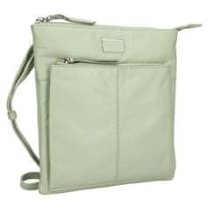 Lagen Dámská kožená crossbody kabelka BLC-4594-20 S.GREENN