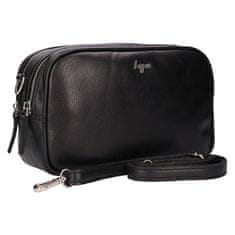 Lagen Dámská kožená crossbody kabelka BLC-23/2655 BLK