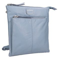 Lagen Dámská kožená crossbody kabelka BLC-4594-20 L.BLUE