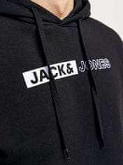 Jack&Jones Pánská mikina JJECORP Standard Fit 12233599 Black (Velikost L)