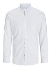 Jack&Jones Pánská košile JJJOE Slim Fit 12260426 White (Velikost XL)