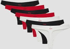 Hugo Boss 7 PACK - dámská tanga HUGO 50520424-960 (Velikost S)